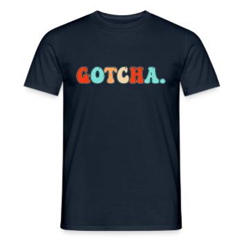 Journée d’adoption Gotcha Hourra Les familles d’accueil heureuses - T-shirt homme - marine - Devant - AI Model Male 178 light (178cm)