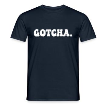 Gotcha Adoption Day Hooray Foster Care Happy Life - Men's T-Shirt - navy - Front - AI Model Male 178 light (178cm)