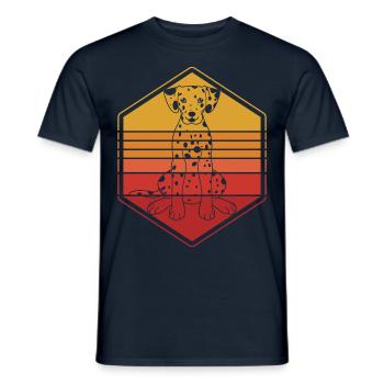 Dalmate - T-shirt homme - marine - Devant - AI Model Male 178 light (178cm)
