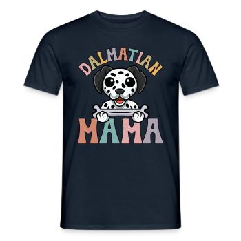 Maman dalmate - T-shirt homme - marine - Devant - AI Model Male 178 light (178cm)