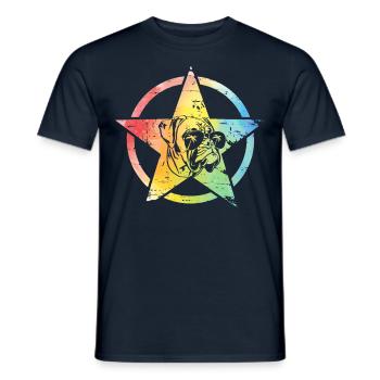 Boxeur - T-shirt homme - marine - Devant - AI Model Male 178 light (178cm)