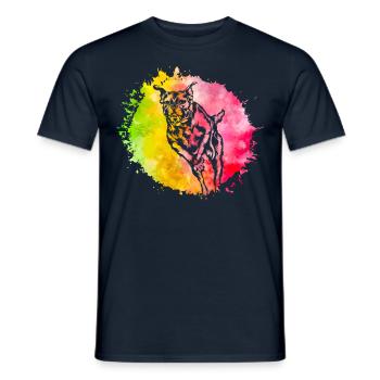 Boxeur - T-shirt homme - marine - Devant - AI Model Male 178 light (178cm)