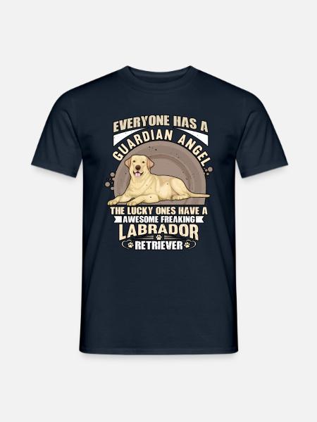 Labrador Funny Saying - Men's T-Shirt - navy