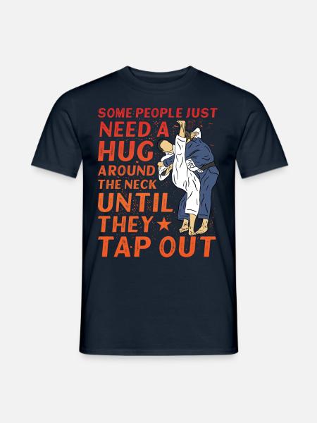 Brazilian Jiu-Jitsu BJJ - Men's T-Shirt - navy