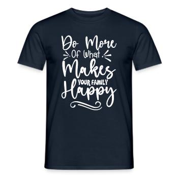 Mom loveI've gone from mom to get more of - Men's T-Shirt - navy - Front - AI Model Male 178 light (178cm)