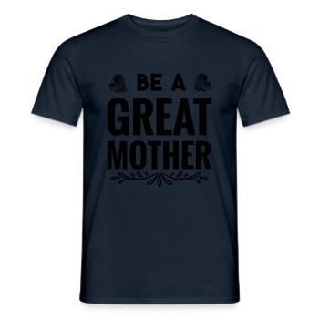 Mutter LiebeIch Ging Von Mama Zu Mama, Um Eine Gro - Männer T-Shirt - Navy - Vorne - AI Model Male 178 light (178cm)