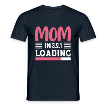 I went from mom to mom to be great - Men's T-Shirt - navy - Front - AI Model Male 178 light (178cm)