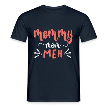 I went from mom to mom to be great - Men's T-Shirt - navy - Front - AI Model Male 178 light (178cm)