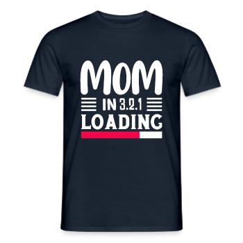 I went from mom to mom to be great - Men's T-Shirt - navy - Front - AI Model Male 178 light (178cm)