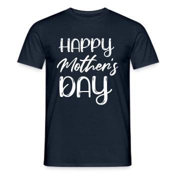 I went from mom to mom to be great - Men's T-Shirt - navy - Front - AI Model Male 178 light (178cm)