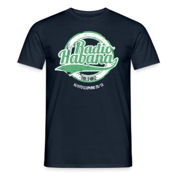 radiohabana1c - Männer T-Shirt - Navy - Vorne - AI Model Male 178 light (178cm)