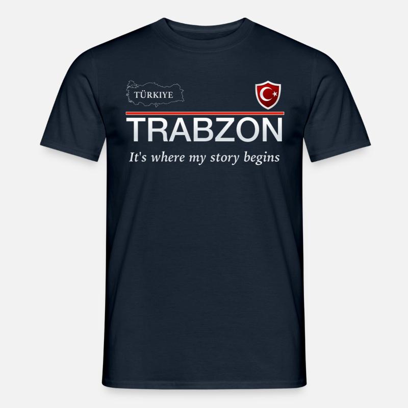 Trabzon - Männer T-Shirt - Navy