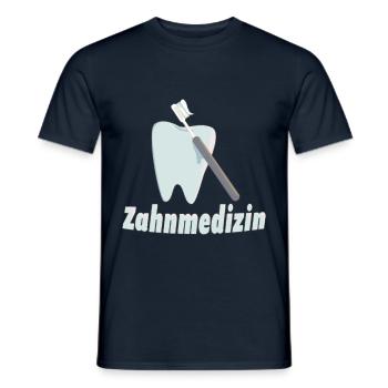 Zahnmedizin - Männer T-Shirt - Navy - Vorne - AI Model Male 178 light (178cm)