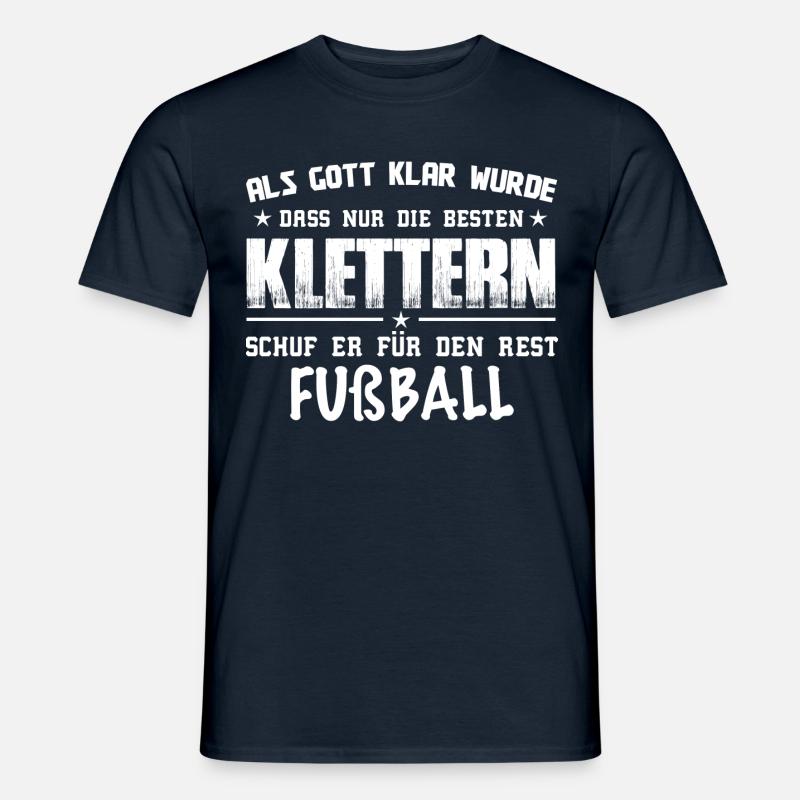 Klettern - Männer T-Shirt - Navy