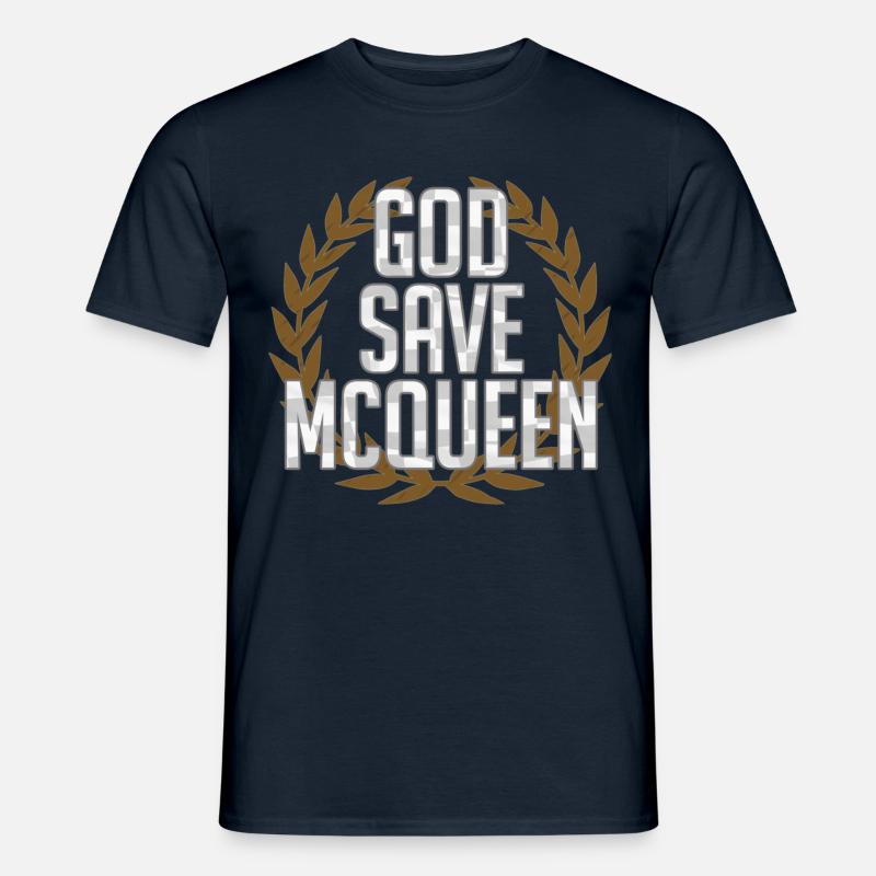 God save McQueen - Männer T-Shirt - Navy