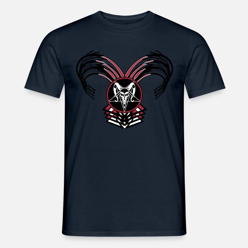 Gothic Girl - Männer T-Shirt - Navy