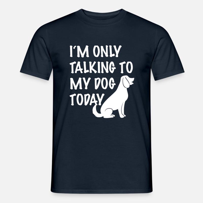 Hundehalter - Männer T-Shirt - Navy