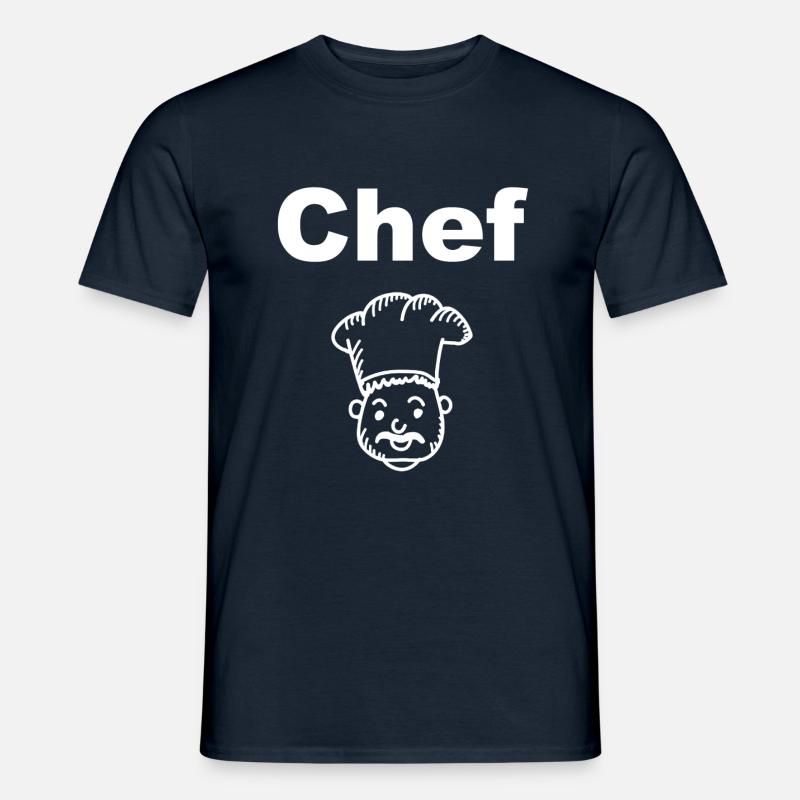 Chefkoch - Männer T-Shirt - Navy
