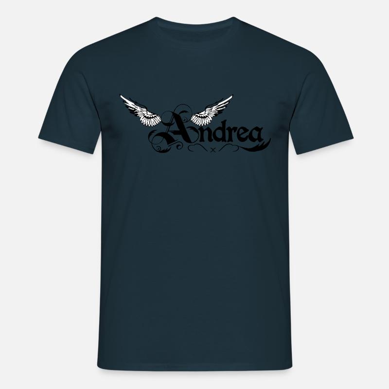 Andrea 2 - Männer T-Shirt - Navy