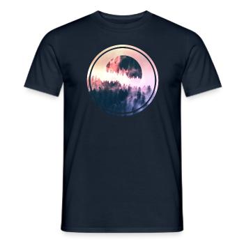 Full Moon - Männer T-Shirt - Navy - Vorne - AI Model Male 178 light (178cm)