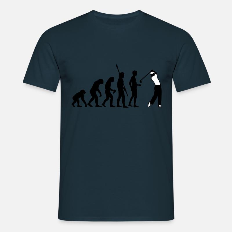 evolution_golf_b_2c - Men's T-Shirt - navy
