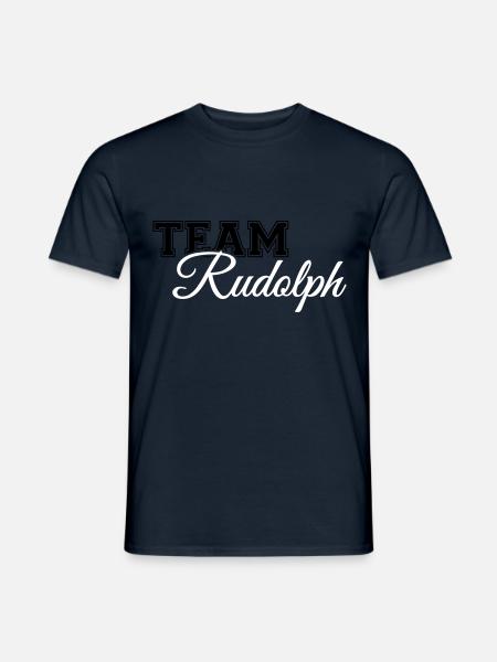 Team Rudolph - Männer T-Shirt - Navy