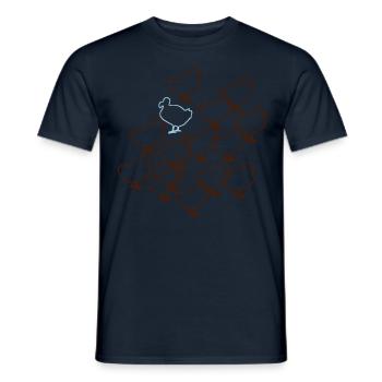 Dodo - T-shirt homme - marine - Devant - AI Model Male 178 light (178cm)