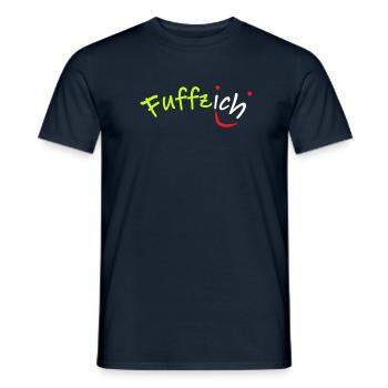 Fiftieth Birthday Fuffzich Shirt 50 Gift - Men's T-Shirt - navy - Front - AI Model Male 178 light (178cm)