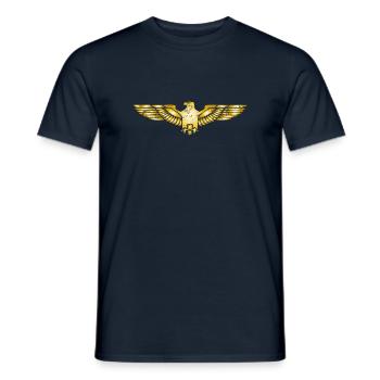 Eagle Golden Eagle Osprey White-tailed Eagle Bird of Prey - Men's T-Shirt - navy - Front - AI Model Male 178 light (178cm)