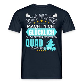 Lustiger Quad Fahrer Spruch - Quad Biker Spruch - Männer T-Shirt - Navy - Vorne - AI Model Male 178 light (178cm)