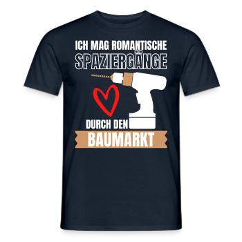 Baumarkt Vater Handwerker Werkzeug Bauherr Spruch - Männer T-Shirt - Navy - Vorne - AI Model Male 178 light (178cm)