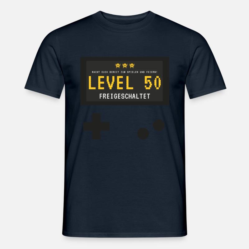 Deutsch Template - Männer T-Shirt - Navy