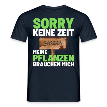 Gärtner Opa Garten Vater Gartenarbeit - Männer T-Shirt - Navy - Vorne - AI Model Male 178 light (178cm)