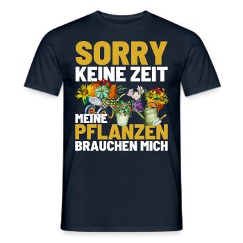 Gärtner Opa Garten Vater Gartenarbeit - Männer T-Shirt - Navy - Vorne - AI Model Male 178 light (178cm)