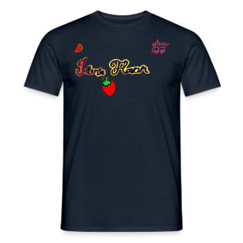 INTENSE FLAVOR ART - Men's T-Shirt - navy - Front - AI Model Male 178 light (178cm)