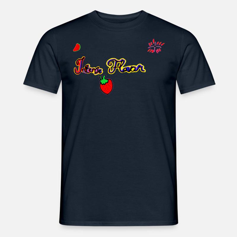 INTENSIVE GESCHMACKSKUNST - Männer T-Shirt - Navy