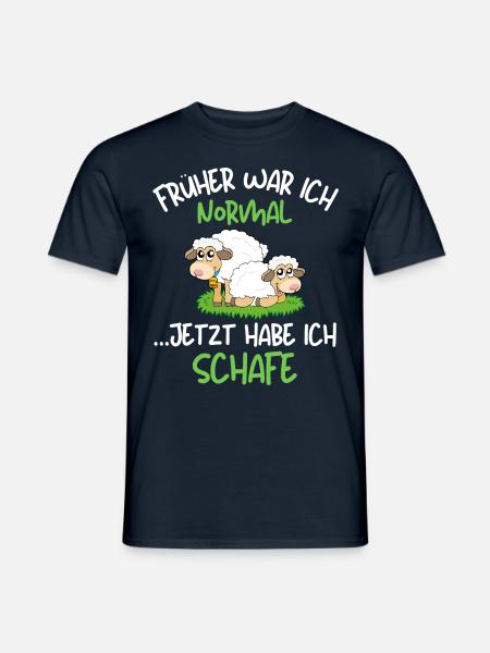 J’ai des moutons ! Drôle De Mouton Berger Berger - T-shirt homme - marine