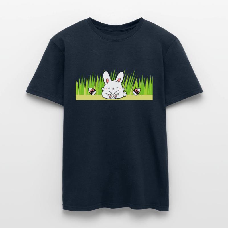 Happy Easter Easter Bunny Happy Easter Easter Motif Men’s T-shirt