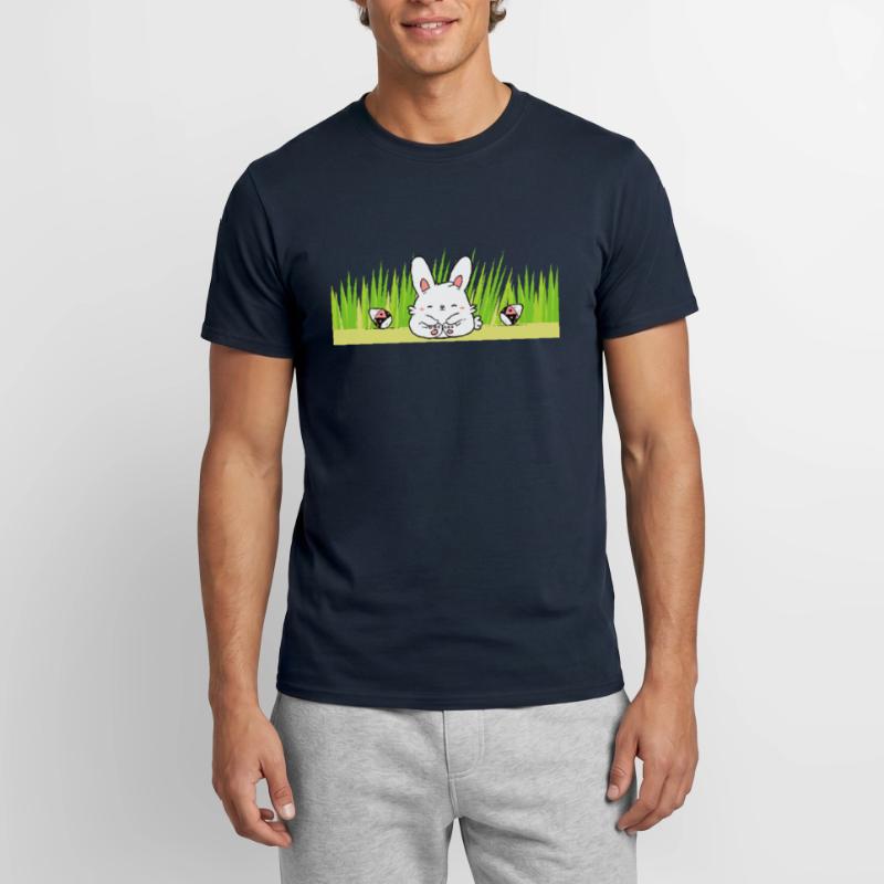 Happy Easter Easter Bunny Happy Easter Easter Motif Men’s T-shirt