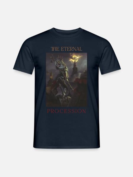 The Eternal Procession - Männer T-Shirt - Navy