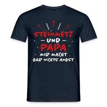 Steinmetz Spruch Beruf Lustiges Steinmetz Geschenk - Männer T-Shirt - Navy - Vorne - AI Model Male 178 light (178cm)