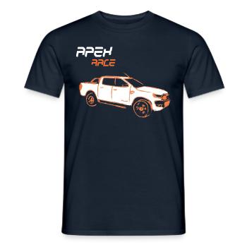 Apex Race Pick Up Truck - Männer T-Shirt - Navy - Vorne - AI Model Male 178 light (178cm)