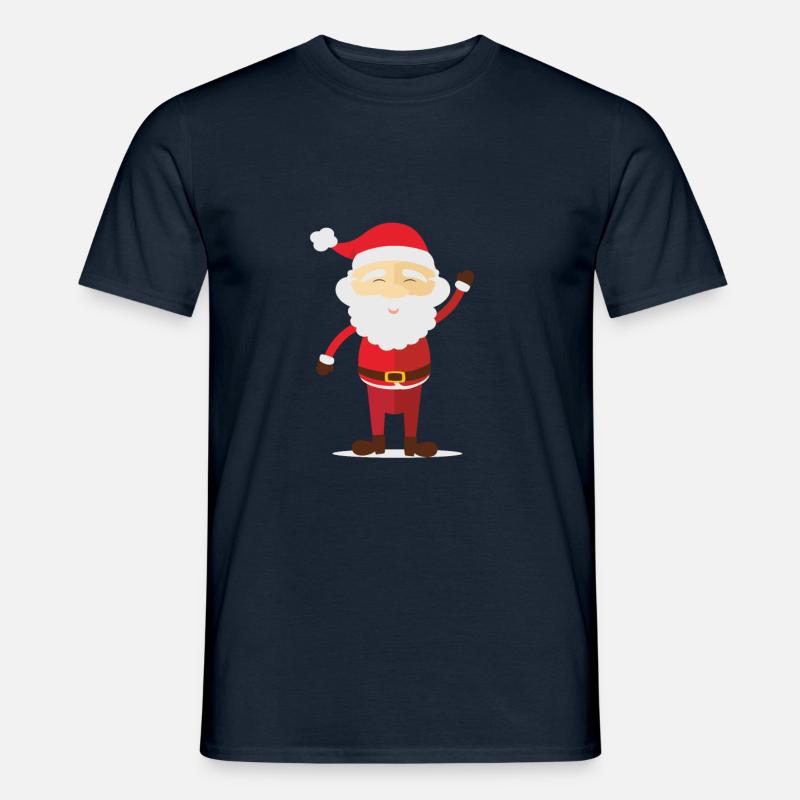 weihnachtsmann - Männer T-Shirt - Navy