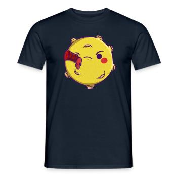Voyage sur la Lune - T-shirt homme - marine - Devant - AI Model Male 178 light (178cm)