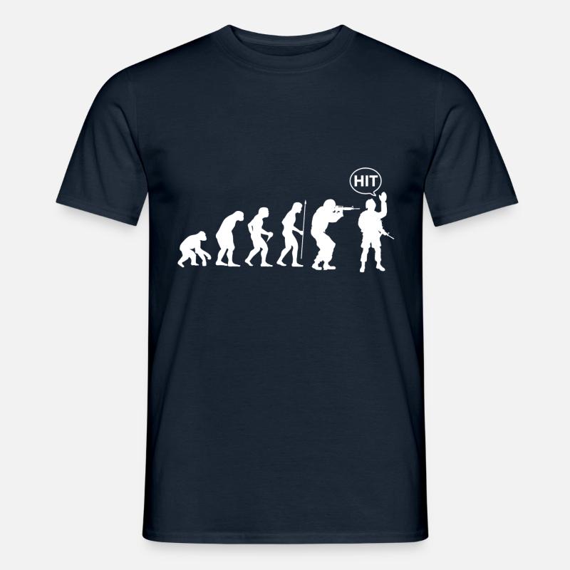 Airsoft Evolution - Männer T-Shirt - Navy