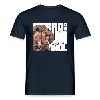 NASSU - Perro De Agua - Men's T-Shirt - navy - Front - AI Model Male 178 light (178cm)