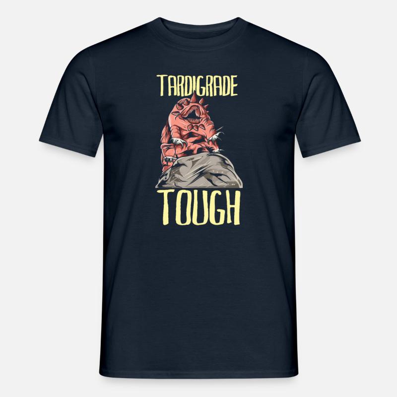 Tardigrade Wasserbär Water Bear Bärtierchen Spruch - Männer T-Shirt - Navy