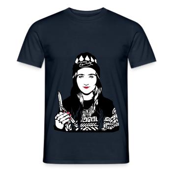 Colt - Butterfly Girl - Männer T-Shirt - Navy - Vorne - AI Model Male 178 light (178cm)