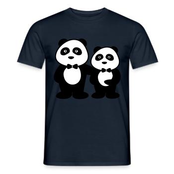 gRoßer Bruder - Männer T-Shirt - Navy - Vorne - AI Model Male 178 light (178cm)
