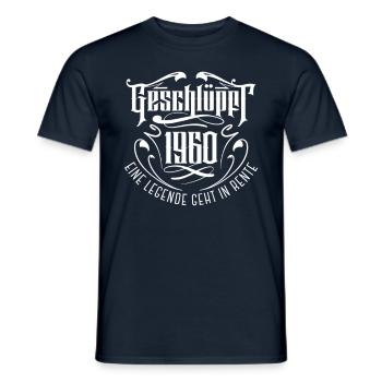 Eine Legende geht in Rente - Männer T-Shirt - Navy - Vorne - AI Model Male 178 light (178cm)